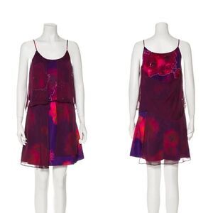 Timo Weiland Abstract Print Mini Dress Sz 6 NWT